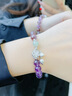 老鳳祥 優(yōu)級紫水晶手鏈女輕奢九紫離火純銀手串新年生日禮物女生送女友 【京東八倉發(fā)貨】*當/次日達-國風(fēng)高級感蓮花手環(huán) 曬單實(shí)拍圖