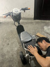 比威特輕便時(shí)尚休閑成人折疊鋰電池電動(dòng)三輪車(chē)電瓶車(chē)男女家用代步車(chē) 炫酷黑雙座/遙控啟動(dòng)/禮品 36V12A蓄電池續航約60里 曬單實(shí)拍圖