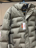 安踏（ANTA）面包羽絨服丨六度芯樊振東同款鵝絨服外套男冬季短款加厚棉服男裝 【鵝絨85% XL155g】青銅色-6 2XL (男185) 曬單實(shí)拍圖