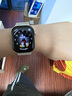 Apple/蘋(píng)果 Watch Series 10 智能手表GPS款46毫米玫瑰金色鋁金屬表殼淡桃粉色運動(dòng)型表帶M/L MX2A3CH/B 曬單實(shí)拍圖