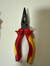 老A （LAOA）絕緣老虎鉗絕緣鋼絲鉗 鉗子手工鉗 1000V高耐壓鉗子 絕緣常用3件工具包套裝LA321857 曬單實(shí)拍圖