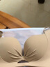 tutuanna輕奢品牌女士?jì)纫屡崂瓱o(wú)痕蝴蝶半杯少女文胸小胸聚攏顯大胸罩女 卡其色【內衣】 80B 80/36B 曬單實(shí)拍圖