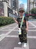 G.DUCKKIDS小黃鴨童裝兒童迷彩服套裝夏季中小學(xué)生短袖夏令營(yíng)服男女童軍訓服 迷彩服 110 (建議100cm 4-5歲左右)cm 曬單實(shí)拍圖