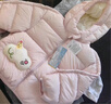 巴拉巴拉童裝兒童羽絨服寶寶男女童2025冬裝嬰兒外套泡芙羽絨208425107201 曬單實(shí)拍圖