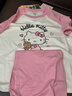 巴拉巴拉兒童睡衣套裝秋季女童家居服可外出【hellokittyIP】209325171002 曬單實(shí)拍圖