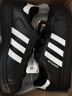 阿迪達斯 （adidas）Superstar2貝殼頭運動青少年板鞋金晨同款JH9977黑色38碼 曬單實拍圖