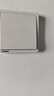 西門(mén)子（SIEMENS）開(kāi)關(guān)插座面板 五孔強電86型墻壁電源 啞光奶油風(fēng) 皓彩系列米絨白 斜五孔5只裝 清單專(zhuān)用 曬單實(shí)拍圖