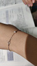 AJIDOU阿吉豆春季上新925銀珍珠手鏈閃亮水鉆纖細款甜美風(fēng)生日禮物 曬單實(shí)拍圖