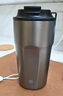 京東京造保溫杯 咖啡杯水杯男士女兒童學(xué)生伴手禮品316不銹鋼 銀灰色480ml 曬單實(shí)拍圖