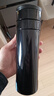 富光大容量耐摔玻璃杯 商務(wù)男士雙層水杯塑玻泡茶杯茶水分離杯子 曬單實(shí)拍圖