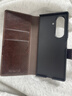 洽利適用于三星Fold7手機殼w26手機殼真皮翻蓋防摔7代大折疊保護套帶支架錢(qián)包位商務(wù)風(fēng)全包男款 Fold7/W26經(jīng)典棕色【真皮】全包防摔 曬單實(shí)拍圖