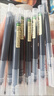 晨光（M&G）文具Q7 拔帽中性筆學生0.5黑筆簽字筆商務子彈頭考試水筆辦公用品 黑色 60支/盒XGP30119 曬單實拍圖