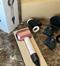 戴森（DYSON）HS08智能多功能卷發(fā)棒 吹風(fēng) 卷/直發(fā)神器 藍牙連接一鍵造型 美發(fā)棒造型器旗艦套裝 中秋禮物 山櫻粉色長(cháng)發(fā)版 曬單實(shí)拍圖