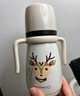 英氏（YEEHOO）嬰兒奶瓶新生兒奶瓶?jì)和乇瓕W(xué)飲杯水杯恒溫沖夜奶 （貴族白） 曬單實(shí)拍圖
