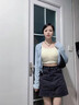 相伊戀人羊羔絨保暖背心25年新款女士帶胸墊加絨加厚秋冬季內衣可外穿睡衣 吊帶背心-奶白色【長(cháng)款】 L 碼【適合105-130斤】 曬單實(shí)拍圖