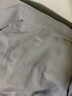 京東京造【桑蠶絲】襯衫男長(cháng)袖襯衫男士外套衣服秋冬生日禮物 灰色41 曬單實(shí)拍圖