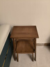 樹(shù)造良品實(shí)木梯凳家用折疊梯子凳子二合一登高凳廚房高凳樓梯可收納臺階凳 【進(jìn)口3A級】實(shí)木兩步梯凳-胡桃 曬單實(shí)拍圖