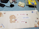 靈蛇（LINGSHE）發(fā)熱鼠標墊暖手桌墊 快速加熱暖桌墊 暖手鼠標墊 超大暖手寶鼠標墊 80*33CM  暴富熊 曬單實(shí)拍圖