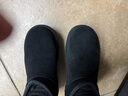 UGG冬季女士經(jīng)典迷你純色厚底純色保暖休閑短筒雪地靴1135092 BLK | 黑色 38 曬單實(shí)拍圖