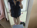 坦博爾波蘭95%絨2024年新款羽絨馬甲立領(lǐng)時(shí)髦寬松羽絨服TBF320150Z 黑色 S (160) 曬單實(shí)拍圖