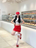 CAMILA KSENIA小c&k德訓鞋女2025新款夏季運動(dòng)鞋百搭平底板鞋真皮阿甘鞋子 紅色 36 曬單實(shí)拍圖