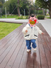 G.DUCKKIDS寶寶牛仔背帶褲子兒童春秋嬰兒哈衣背心式無(wú)袖連體衣男童女童長(cháng)褲 標志款 兩用檔 90 (參考年齡2-3歲)碼(參考年齡2- 曬單實(shí)拍圖