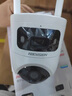 ?？低暎℉IKVISION）4G攝像頭終身免流量1000萬(wàn)雙鏡頭家用監控360度無(wú)死角帶夜視 內置無(wú)限流量 室外戶(hù)外防塵防水Q4P 曬單實(shí)拍圖
