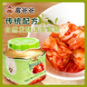富爸爸 切件泡菜1300g/瓶 韓式辣白菜醬菜咸菜下飯菜 曬單實(shí)拍圖