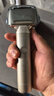 松下（Panasonic）全新小錘子3.0剃須刀電動(dòng)往復式順滑滾輪男士刮胡刀Type-c生日禮物L(fēng)M36鈦金色 曬單實(shí)拍圖