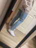 Levi's李維斯男士515修身錐形美式復古高街潮流破洞淺色牛仔褲 淺藍色 32 (32) 曬單實(shí)拍圖