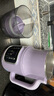 大宇（DAEWOO）破壁機家用豆漿機 1L微壓2-3人食全自動(dòng)輕音五谷雜糧免煮免手洗榨汁料理輔食機 紫色SM09國家補貼 曬單實(shí)拍圖