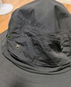 蕉下（beneunder）防曬帽女遮陽(yáng)帽子男士夏季防曬面罩漁夫帽釣魚(yú)帽登山帽太陽(yáng)帽 灰 曬單實(shí)拍圖