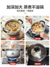 愛(ài)仕達（ASD）湯鍋 304不銹鋼小蒸鍋 帶蒸屜燉煮鍋 24CM燃氣電磁爐通用奶鍋B1-Z 曬單實(shí)拍圖