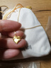 周生生黃金項鏈足金Amore心心相印套鏈女78039U計價4.35克 曬單實拍圖