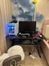 舒客藝家電腦桌臺式電競桌椅套裝組合桌子辦公家用桌學(xué)習桌書(shū)房書(shū)桌寫(xiě)字桌 單桌120*70【鉅惠推薦】超大桌面 曬單實(shí)拍圖