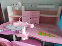 其他家書(shū)桌書(shū)架一體桌兒童學(xué)習桌小學(xué)生家用寫(xiě)字桌子新款升降課桌椅套裝 粉色-KT貓書(shū)桌+護脊座椅 70cm桌椅套裝+閱讀架 曬單實(shí)拍圖
