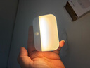 美的智能人體感應燈led睡眠小夜燈充電式家用走廊過(guò)道床頭起夜燈 曬單實(shí)拍圖