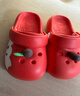 chedoir2025新款原創(chuàng  )蘋(píng)果兒童洞洞鞋夏季外穿女童男寶防滑親子包頭拖鞋 紅蘋(píng)果 17 cm內長(cháng)【適合腳長(cháng)約16.5-17】 曬單實(shí)拍圖