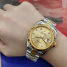 勞力士王子瑞士正品男士日志型手表全自動(dòng)機械表防水商務(wù)鑲鉆2025新款男腕表 R6999間金金面 曬單實(shí)拍圖