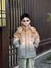 G.duck小黃鴨男童羽絨服冬季新款兒童中長(cháng)款男孩衣服中大童加厚冬裝外套 棕色 150 cm 曬單實(shí)拍圖