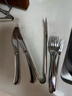優(yōu)泊仕316不銹鋼牛排刀叉盤(pán)子西餐餐具全套西餐刀叉勺三件套牛扒餐盤(pán) 316L鋼 刀叉兩件套 曬單實(shí)拍圖