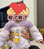 巴拉巴拉兒童羽絨服寶寶男童女童童裝加厚保暖舒適戶(hù)外防風(fēng)冬季潮 粉紫70044-白鴨絨 90 cm充絨量62g 曬單實(shí)拍圖