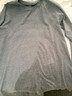 無(wú)縫提花健身長(cháng)袖T恤男士修身速干彈力訓練運動(dòng)戶(hù)外打底上衣圓領(lǐng) 淺灰色 XL 建議體重（140-160斤） 曬單實(shí)拍圖