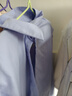 茵曼（INMAN） 2026春季法式長(cháng)袖職業(yè)襯衫合集洋氣百搭襯衣上衣 藍紫色-基礎版-18518163 S 曬單實(shí)拍圖