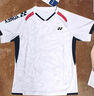 尤尼克斯（YONEX）羽毛球服運動(dòng)服T恤短袖透氣 男款單件上衣-110084BCR-白 XL 曬單實(shí)拍圖