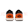 Jordan女子休閑鞋 喬丹AJ1小扣碎 JORDAN 1 運(yùn)動(dòng)鞋553560-081黑白橙39 曬單實(shí)拍圖