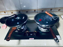 櫻花帝王煤氣灶雙灶具嵌入式家用猛火燃氣灶天然氣大火力液化氣罐裝臺式爐 【天然氣】加強不銹鋼+右爐增壓猛火 聚攏直噴 曬單實(shí)拍圖