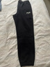 FILA 斐樂(lè )情侶款男女長(cháng)褲25秋冬季新款休閑寬松收口運動(dòng)褲子加絨保暖 【加絨版】正黑色-BK L 175/84A/L 曬單實(shí)拍圖