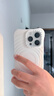 CASETIFY 純色波漾手機殼 MagSafe兼容 硅膠手機殼 適用于蘋(píng)果iPhone17/16/15 Air/Plus/Pro/Max手機保護殼 白色Magsafe iPhone 16 Pro M 曬單實(shí)拍圖