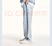 杰克·瓊斯（JACK&JONES）25年男裝秋季牛仔外套男潮流立領(lǐng)寬松休閑上衣藍色拉鏈復古夾克 E39中藍牛仔 常規 XL （185） 曬單實(shí)拍圖